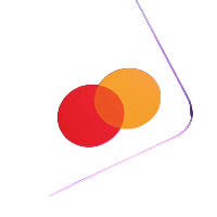 Neon-Mastercard mit leuchtenden Overlay-Kreisen f&uuml;r Kreditkarten-Zahlungen bei Roby Casino